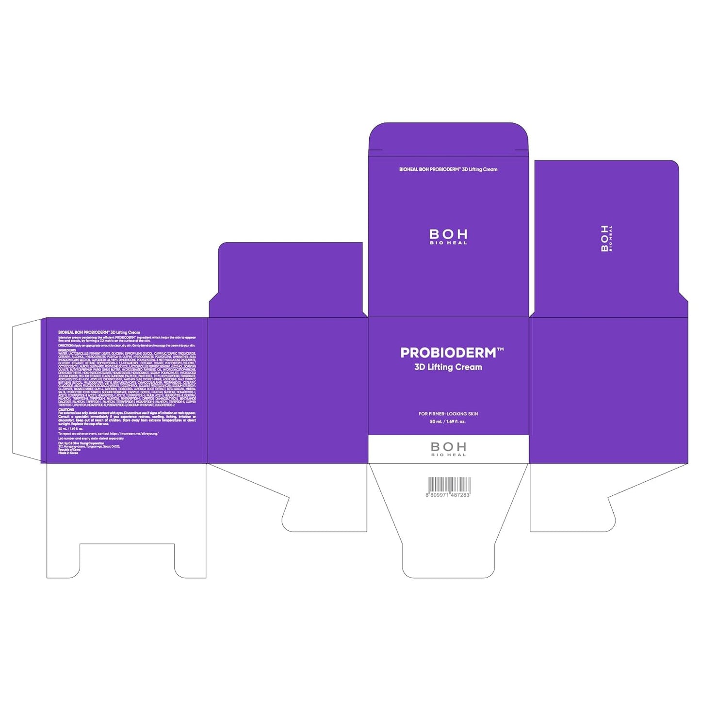 BIOHEAL BOH Probioderm 3D Lifting Cream 1.7 fl oz